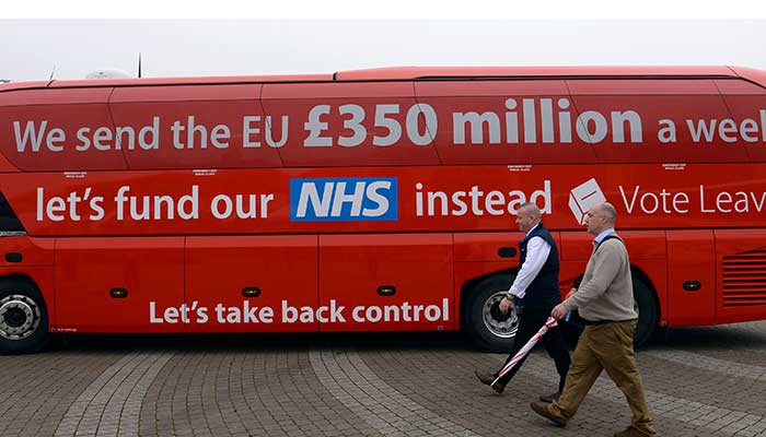 Brexit bus