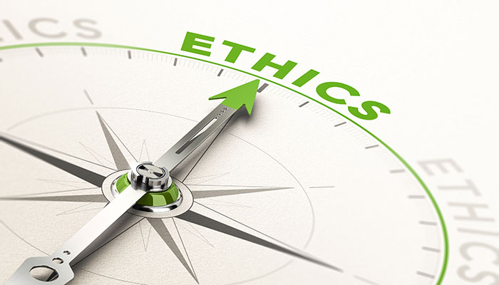 Ethics compass SHUTTERSTOCK Ethics compass