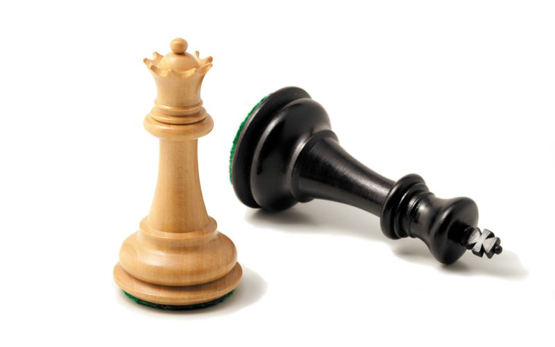 white chess king won CREDIT_shutterstock_229541770