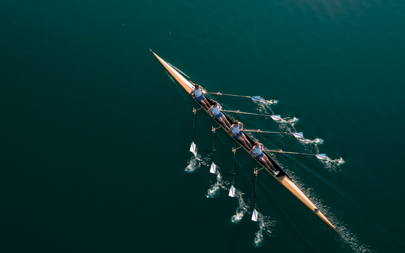 overhead shot of coxed four_CREDIT_istock-861260718