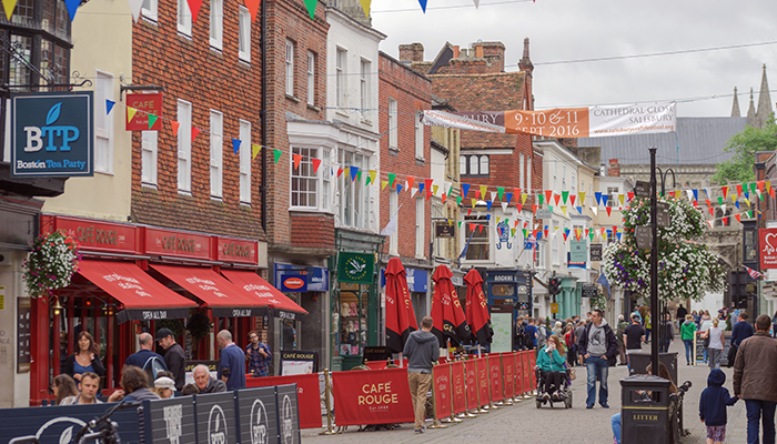 Salisbury high street ISTOCK