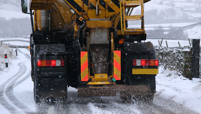 Snow gritter ISTOCK Snow gritter