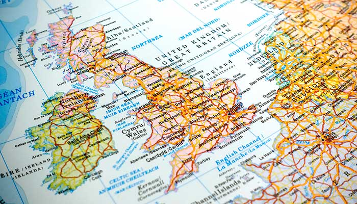 UK map UK map